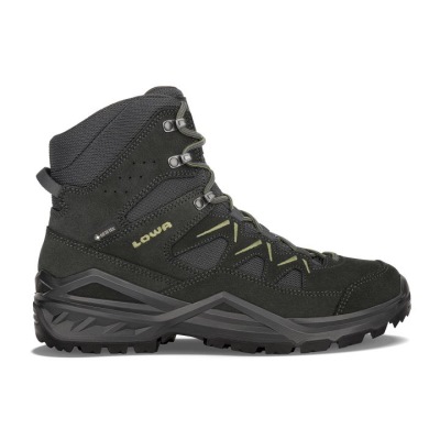 Lowa Sirkos EVO GTX Mid Gri Inchis - Pantofi De Alpinism Barbati - Romania 6CUR9SDB